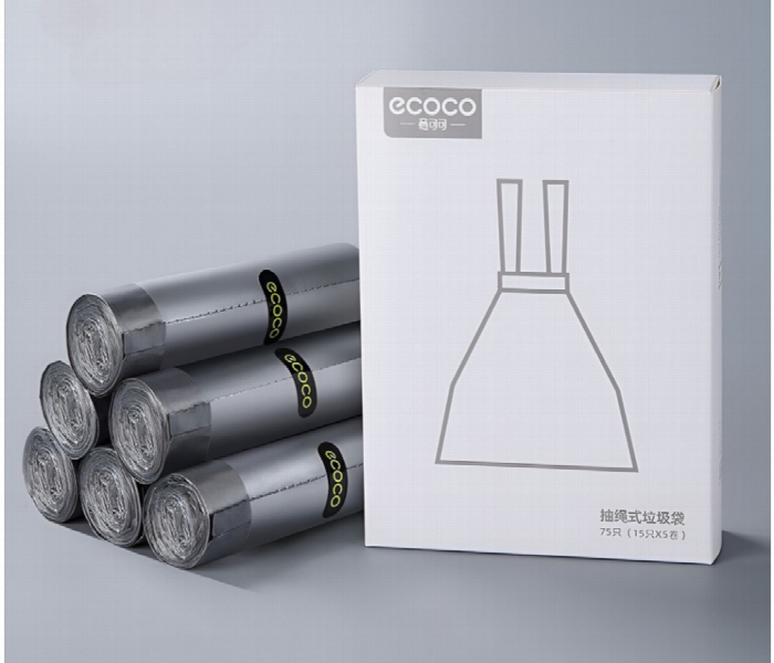Ecoco Self Cutting Biodegradable Plastic Garbage Bag - Zoom Image 2