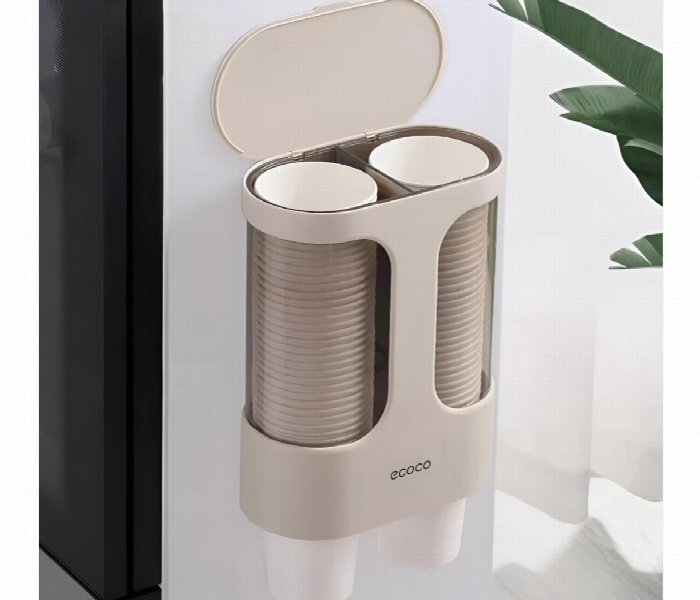 Ecoco Wall Mount Disposable Paper Cup Holder Dispenser - Zoom Image 5