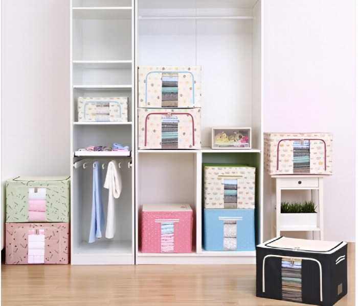 Dress Folding Storage Box With 3 Metal Frames Inside - Zoom Image 4