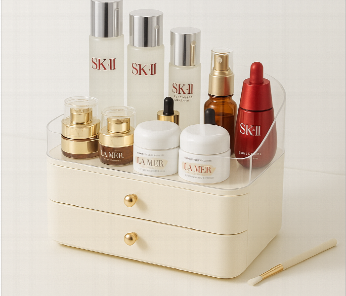 Cosmetic Storage Box Drawer Multi Functional Vanity Organizer - Zoom Image 4