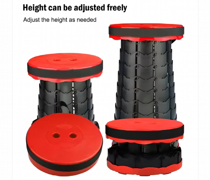Portable Folding Stool Telescopic Camping Stool - Zoom Image 2