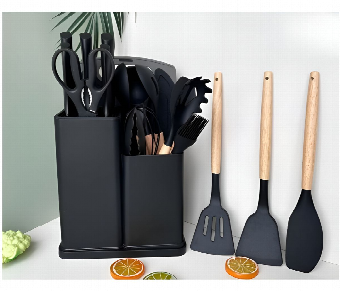 Kitchenware Set 19 Piece  Black - Zoom Image 6