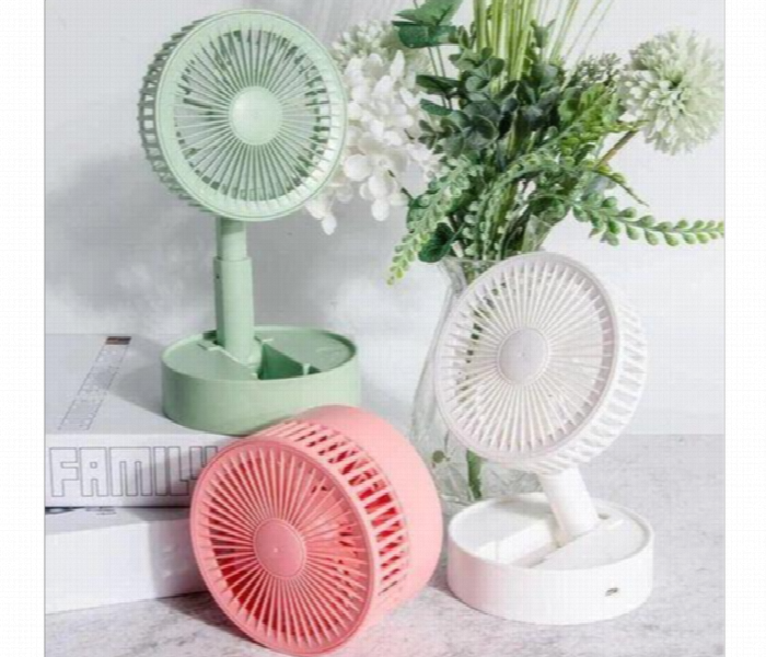 Mini Folding Desk Fan Usb Rechargeable Ej 81218 - Zoom Image 5