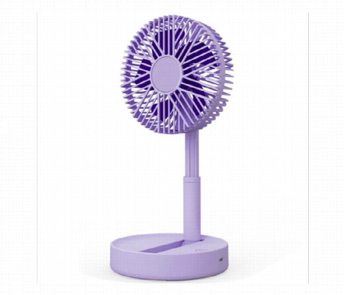 Mini Folding Desk Fan Usb Rechargeable Ej 81218 - Zoom Image 1