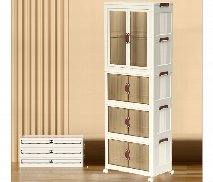 Rotatable And  Multifunctional Foldable Large Storage Wardrobe Cabinet - Zoom Image 2