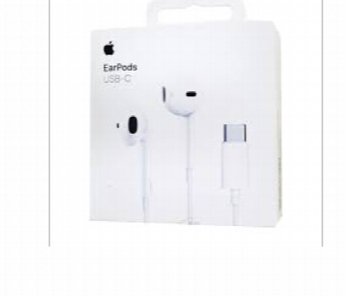 Apple Type C Earpods Wired White - Zoom Image