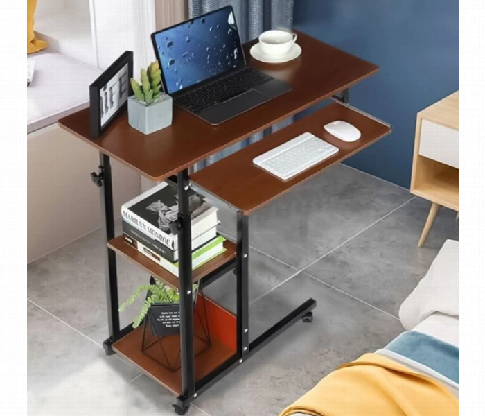 Laptop Table Shelves With Adjustable Keyboard Tray - Zoom Image 5