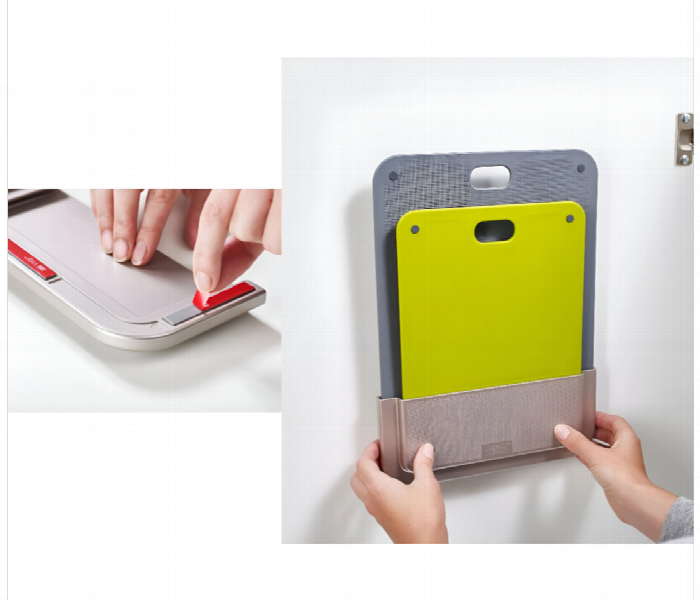Cutting Board Set 2Pcs With Storage Case - Zoom Image 3