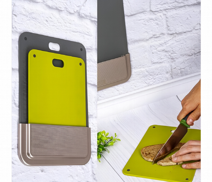Cutting Board Set 2Pcs With Storage Case - Zoom Image 1