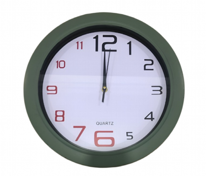 Quartz Wall Clock Green Home Decor Clock - Zoom Image 3