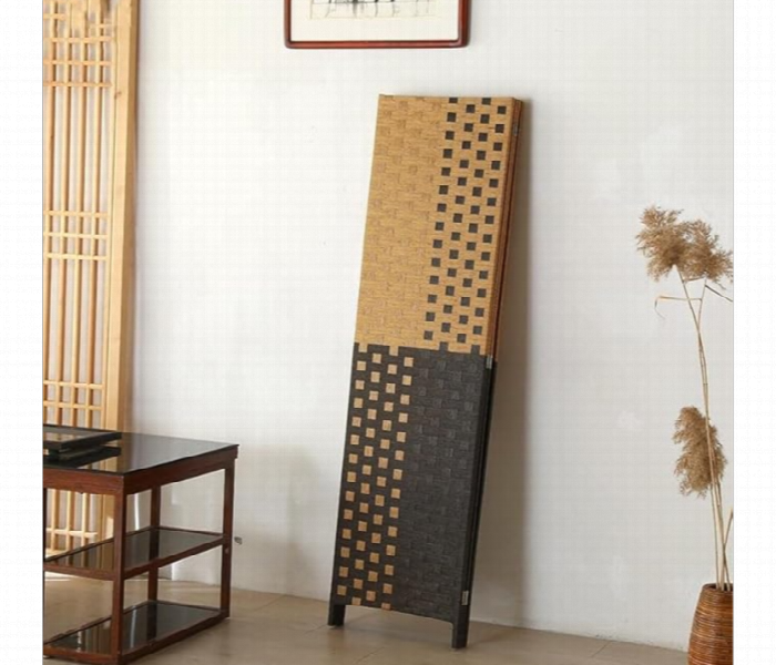 Galaxy Design 4 Panel Room Divider Foldable Privacy Screen Partition - Zoom Image 3