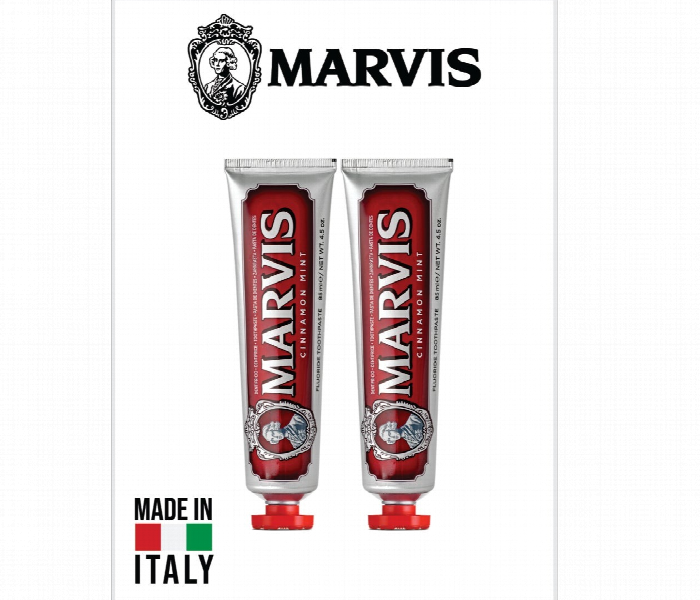 Marvis Cinnamon Mint Toothpaste Fluoride Toothpaste Long Lasting Fresh 85Ml - Zoom Image
