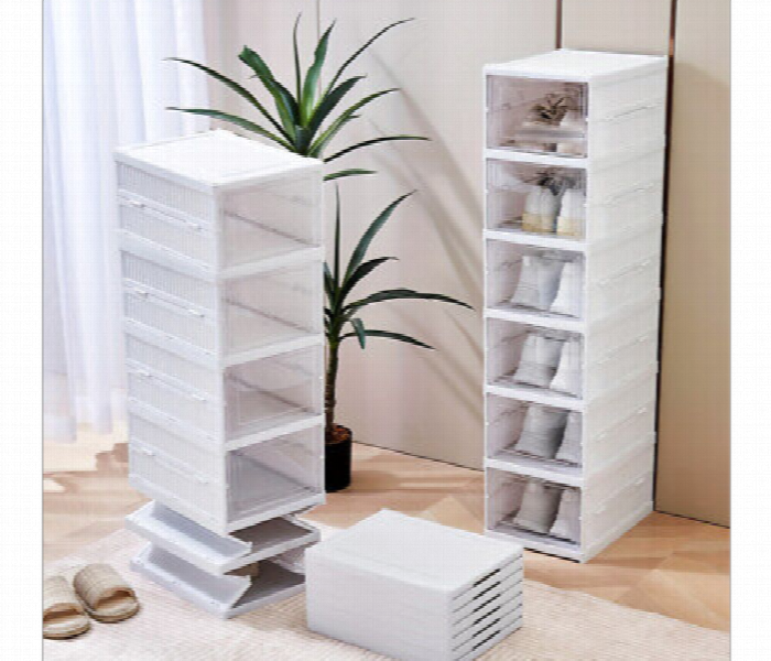 6 Layer Telescopic Folding Shoe Rack - Zoom Image 5