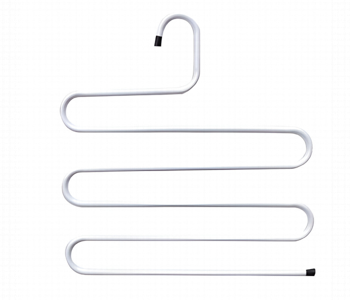 Multifunctional Pants Rack Hanger Space Saving Adjustable Wardrobe Organizer - Zoom Image 5