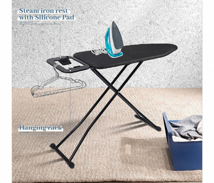Foldable Ironing Board With Retractable Iron Rest - Zoom Image 2