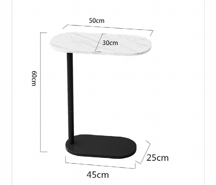 Portable Square Shaped Coffee Table Compact And Versatile - Zoom Image 2