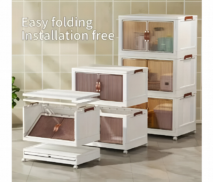 3 Layer Foldable Storage Cabinet - Zoom Image 3