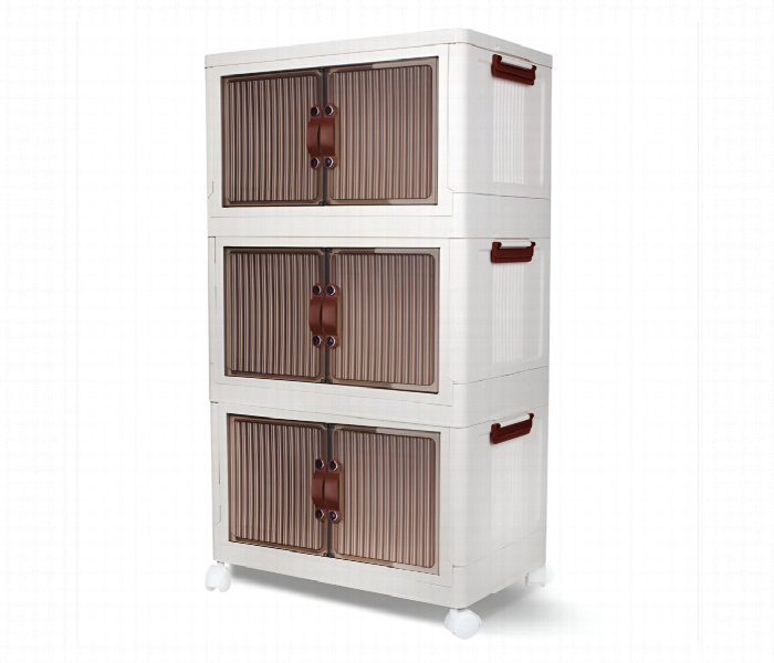 3 Layer Foldable Storage Cabinet - Zoom Image 1