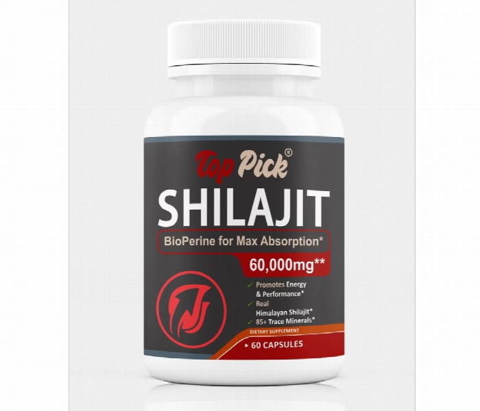 Shilajit Bioperine For Max Absorption 60 Cap - Zoom Image
