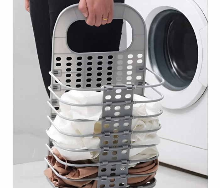 Foldable Laundry Basket And Eco Friendly Storage Bag - Zoom Image 2