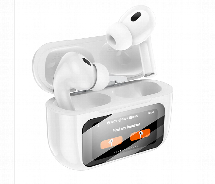 Hoco Tws Headset Lcd Color Touch Screen Ew72 - Zoom Image 4