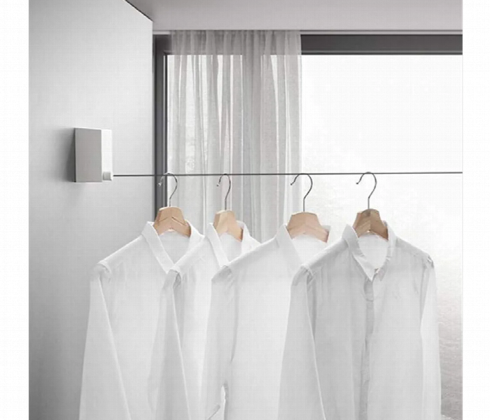 Retractable Clothesline Indoor Wall Mount - Zoom Image 2