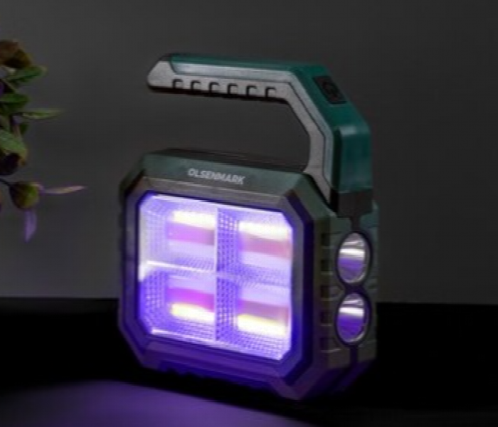 Olsenmark Ome2840 Cob Led Solar Light 9H Runtime - Zoom Image 1
