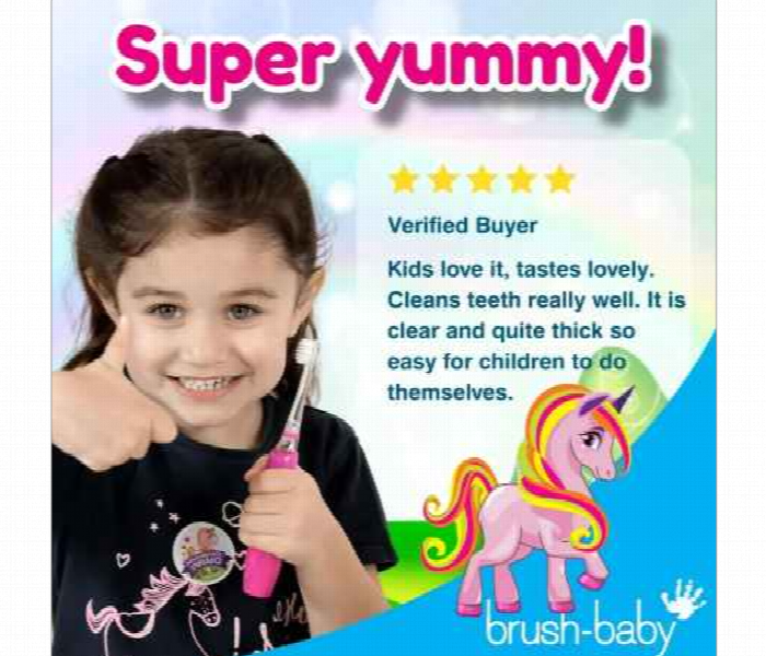 Brush Baby Teething Toothpaste 50Ml Strawberry - Zoom Image 4