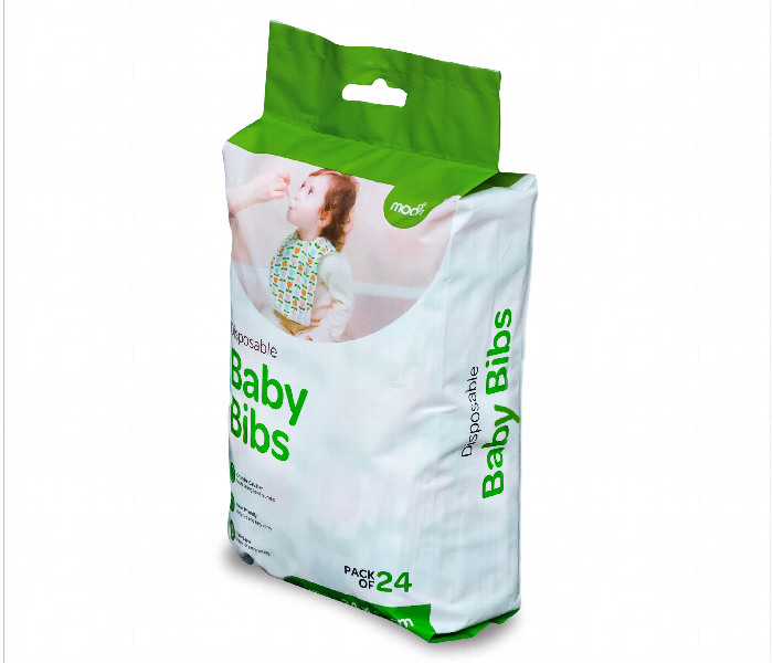 Disposable Waterproof Bibs 24Pcs - Zoom Image 3