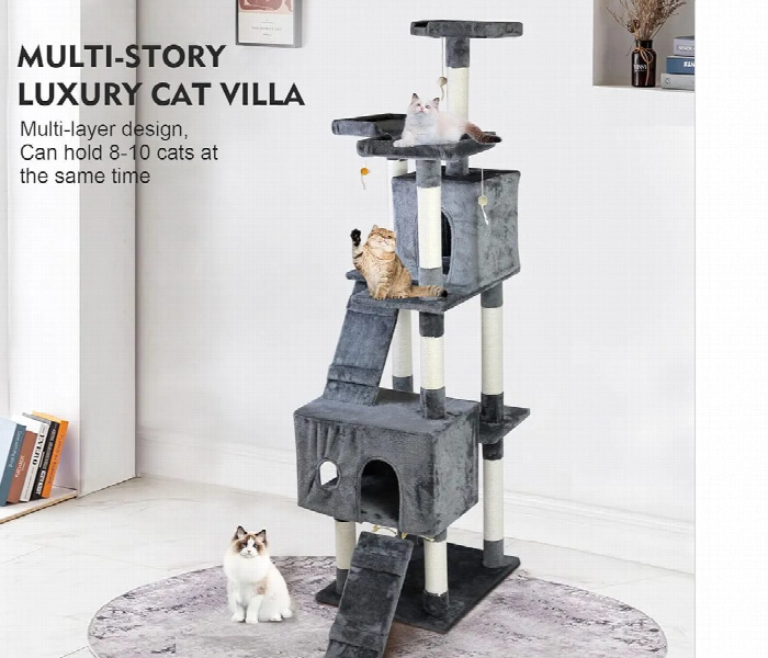 Multi Story Luxury Cat Villa Multi Layer Design - Zoom Image 2