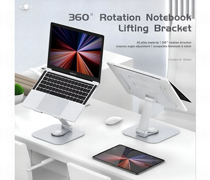 Adjustable Tablet And Laptop Stand - Zoom Image 2