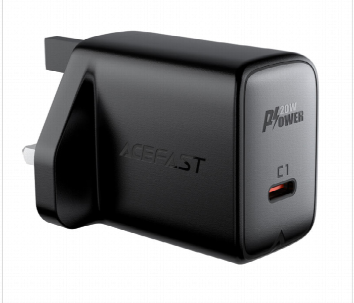 Acefast 20W Usb C Charger Pd Single Port Black Multiple Protocol Fully Compatible - Zoom Image 1