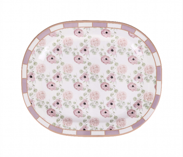 Royalford Rf11783 14 Inch Melamine Rectangular Serving Plate - Zoom Image 1