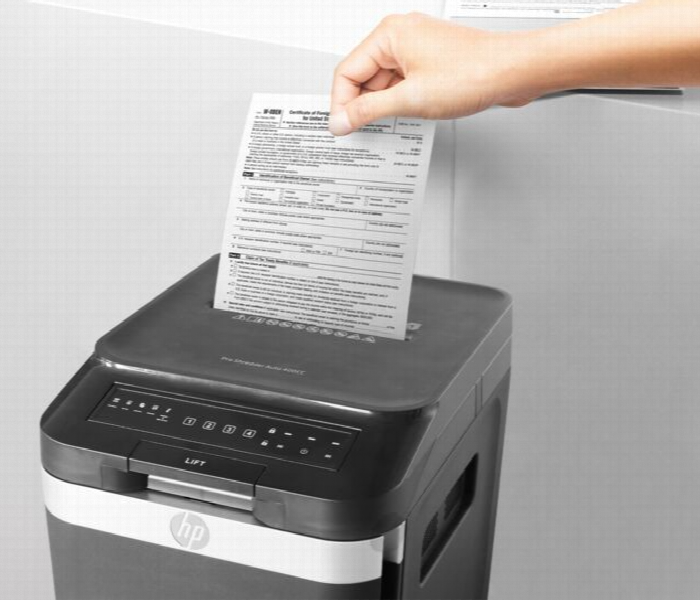Hp Pro Shredder Auto 400Cc Papper Cutter - Zoom Image 7