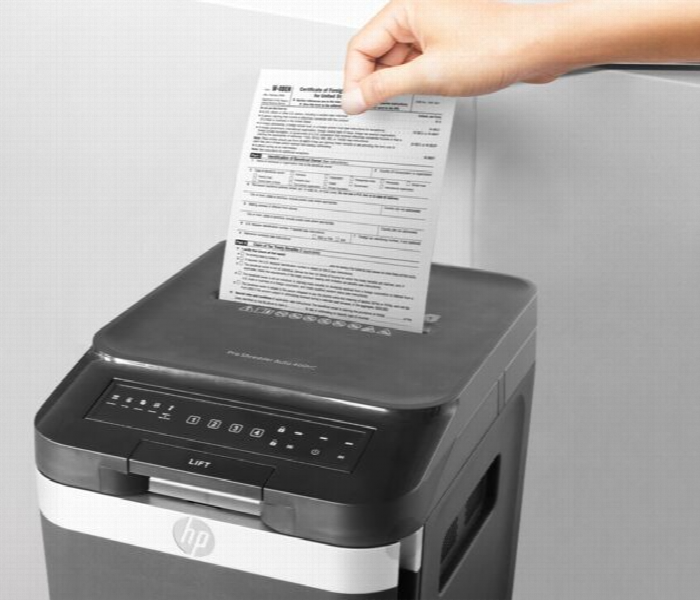 Hp Pro Shredder Auto 400Mc Papper Cutter - Zoom Image 8