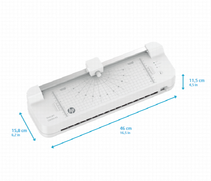 Hp One Lam Combo A3 Laminator White - Zoom Image 4