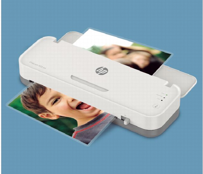 Hp One Lam 400 A4 Laminator White - Zoom Image 9