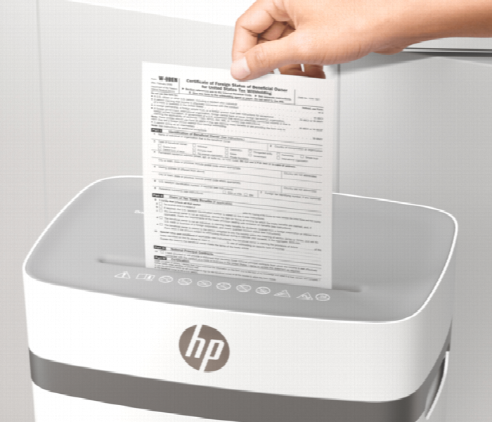 Hp Oneshred 12Cc Uk Version White - Zoom Image 9