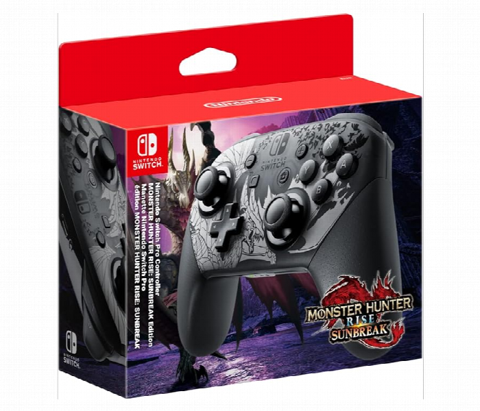 Nintendo Switch Pro Controller Monster Hunter Rise Sunbreak Edition - Zoom Image 2