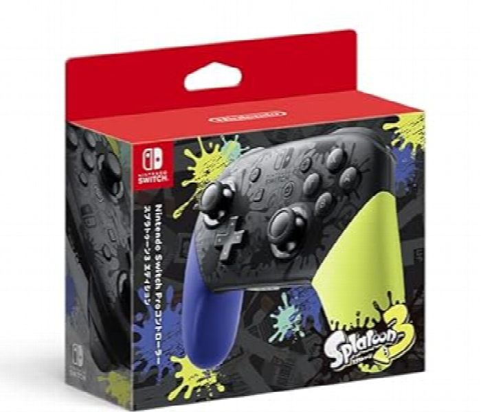 Nintendo Official Switch Pro Controller  Splatoon 3 Edition - Zoom Image 3