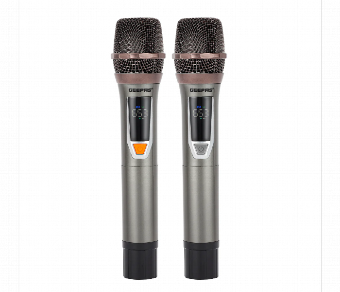Geepas Gmp15015 Uhf Wireless Mic System - Zoom Image 2