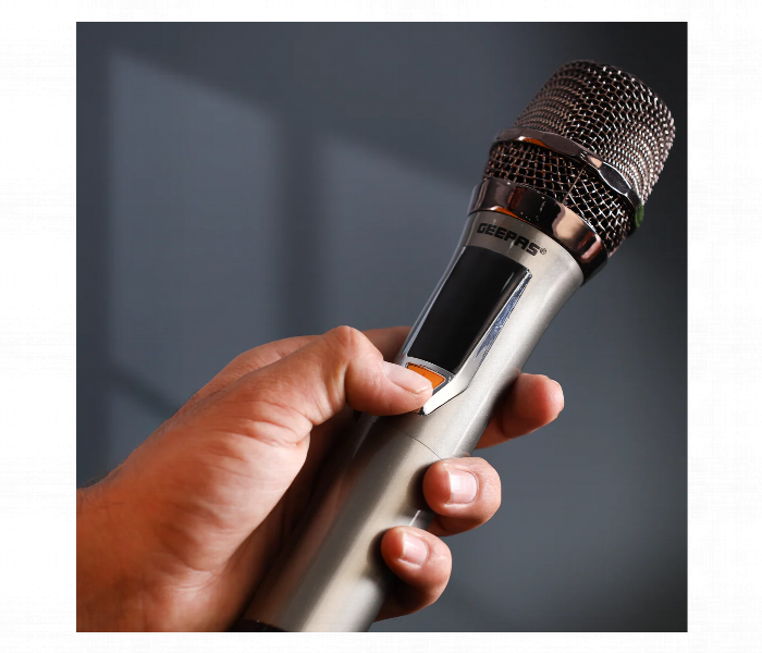 Geepas Gmp15015 Uhf Wireless Mic System - Zoom Image 4
