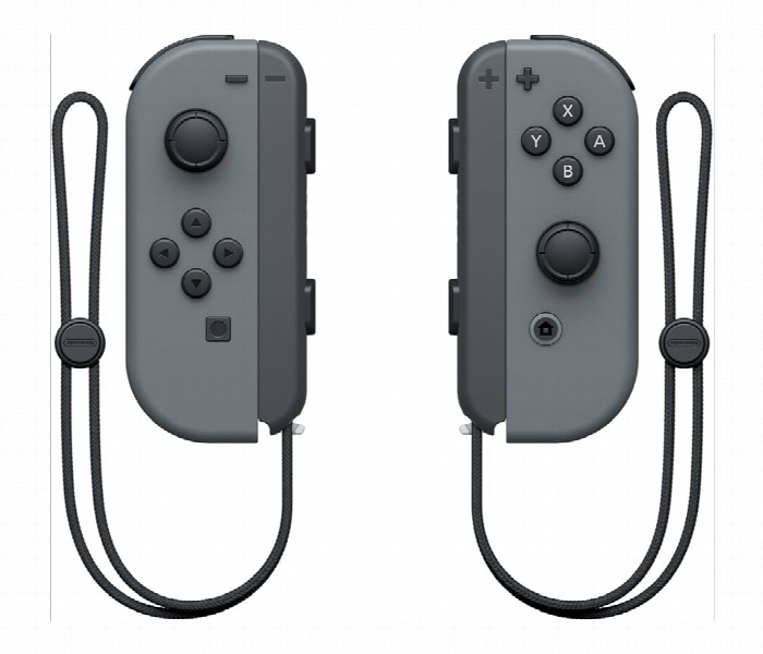 Nintendo Grey And Grey Joy Con L.r Switch - Zoom Image 1