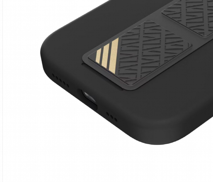 Levelo Morphix Leather Grip Case Iphone 15 Pro Max Black - Zoom Image 2