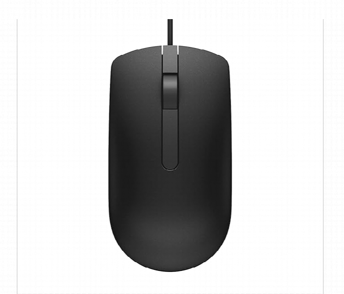 Dell Wired Optical Mouse Ms116 1000Dpi Usb Black - Zoom Image 1