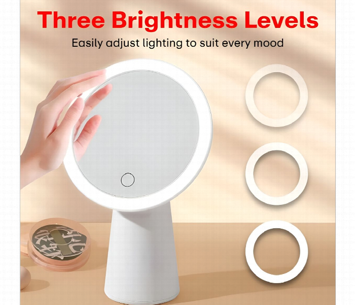 Multi Functional Beauty Makeup Mirror With Touch Control - Zoom Image 6