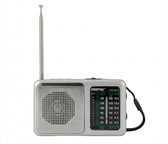 Geepas Rechargeable Radio Gr13017 Bluetooth Fm