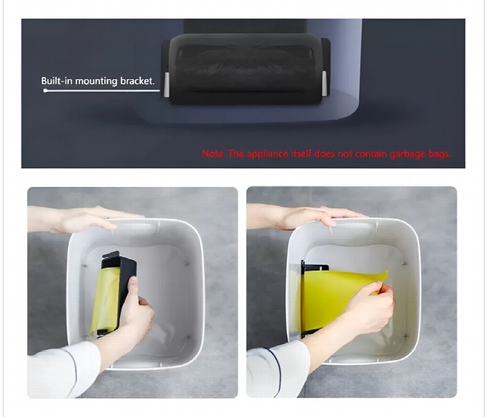 Smart Trash Barrel With Touchless Infrared Sensor - Zoom Image 4