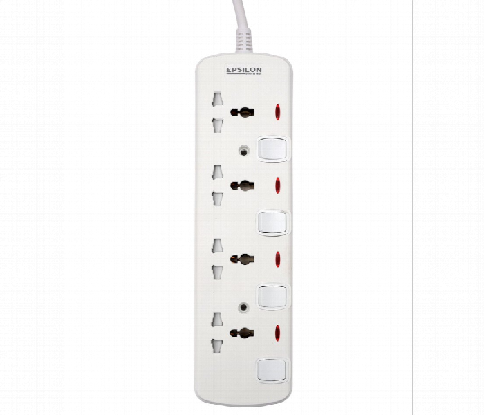 Epsilon 4 Way Extension Socket Es1099 2M Cable - Zoom Image 2