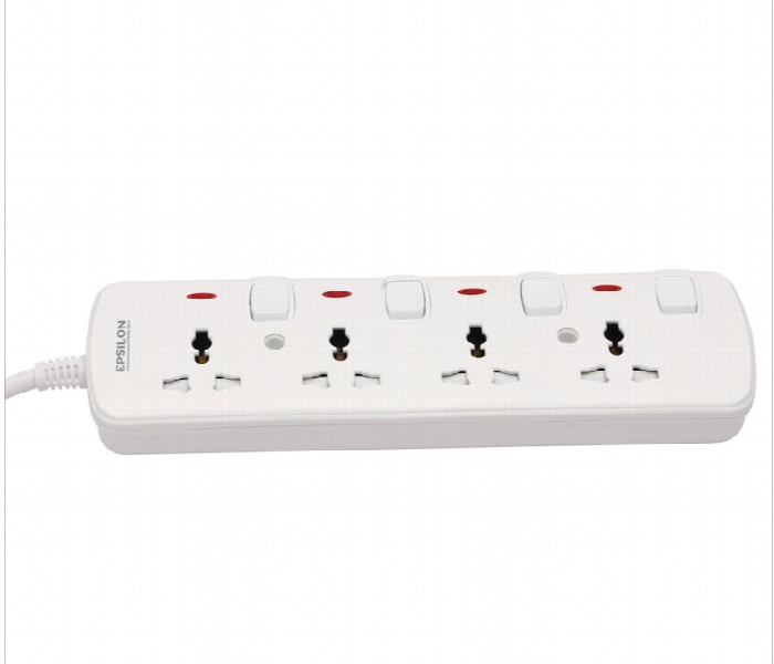 Epsilon 4 Way Extension Socket Es1100 3M Cable - Zoom Image 3